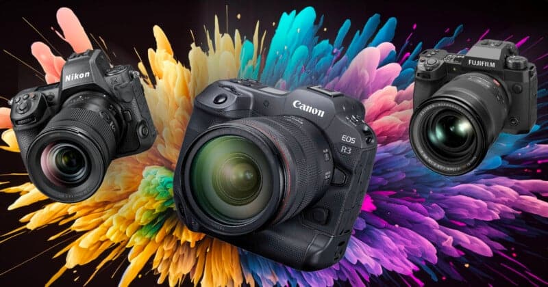 Les appareils photo Canon, Nikon et Fujifilm explosent 